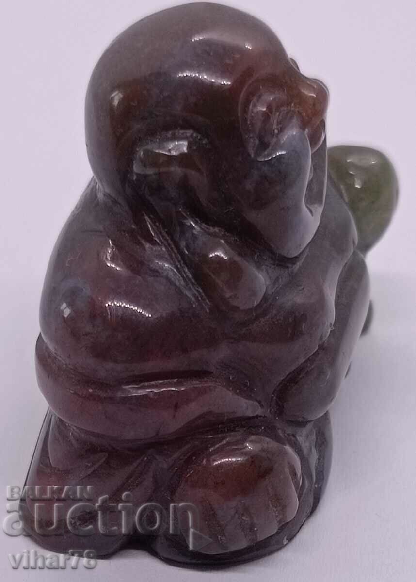 A very beautiful small jade Buddha - 5
