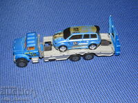 Majorette 1/60 American truck with car