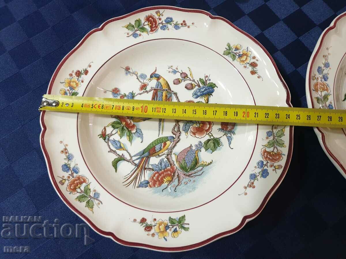 Porcelain deep plate- -Villeroy & Boch Mettlach. with price 100.00 BGN | € 51.13 Porcelain deep plate- -Villeroy & Boch Mettlach. with price 100.00 BGN | € 51.13