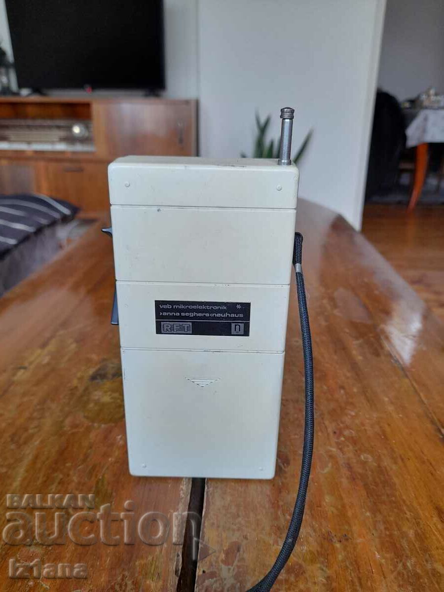 Auction Old radio, radio receiver RFT Auction Old radio, radio receiver RFT