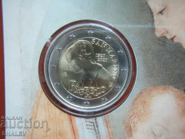 2 Euro 2020 San Marino "Raffaello" (1) /San Marino/ (2 euro) cu preț 289.89 BGN | € 148.22 2 Euro 2020 San Marino "Raffaello" (1) /San Marino/ (2 euro) cu preț 289.89 BGN | € 148.22