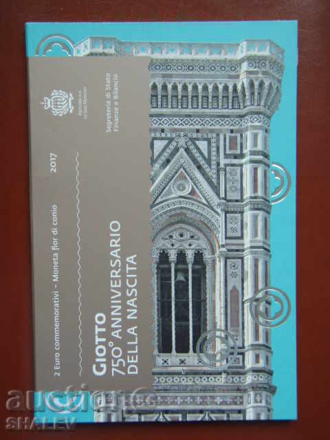 2 Euro 2017 San Marino "Giotto" (1) San Marino -Unc (2 Euro) with price € 46.89 | 91.71 BGN