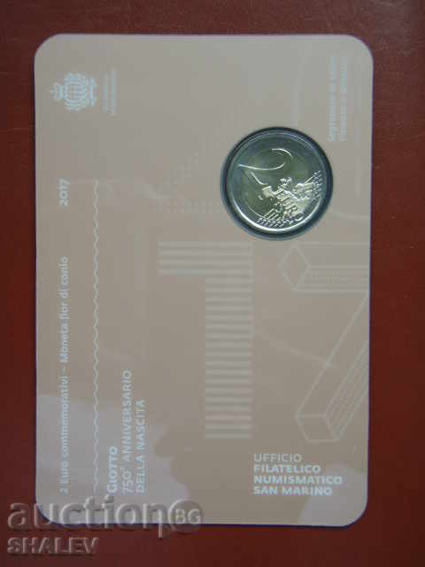 2 Euro 2017 San Marino "Giotto" (1) Сан Марино -Unc (2 евро) - 6 2 Euro 2017 San Marino "Giotto" (1) Сан Марино -Unc (2 евро) - 6