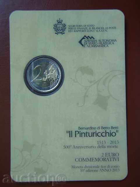 Delivery of 2 Euro 2013 San Marino "Il Pituricchio" San Marino (2 euros) Delivery of 2 Euro 2013 San Marino "Il Pituricchio" San Marino (2 euros)