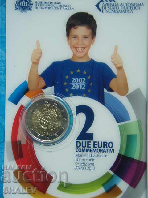 Auction 2 Euro 2012 San Marino "10 years euro" San Marino (2 euro) Auction 2 Euro 2012 San Marino "10 years euro" San Marino (2 euro)