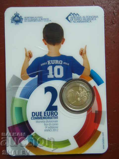 2 Euro 2012 San Marino "10 years euro" San Marino (2 euro) - 6 2 Euro 2012 San Marino "10 years euro" San Marino (2 euro) - 6
