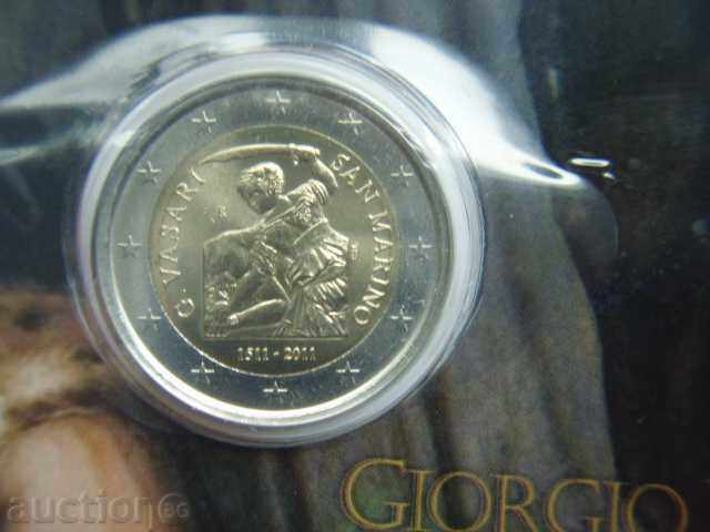 2 Euro 2011 San Marino "Giorgio Vasari" Сан Марино (2 евро)