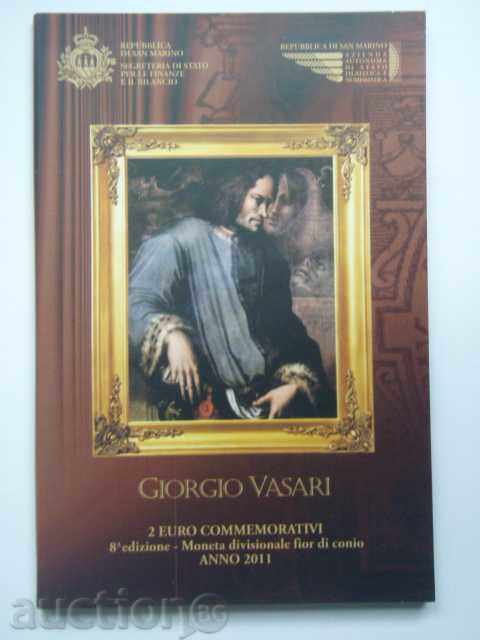 2 Euro 2011 San Marino "Giorgio Vasari" Сан Марино (2 евро)