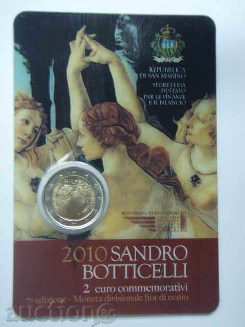 2 Euro 2010 San Marino "Botticelli" /San Marino/ - Uncirculated 2 Euro