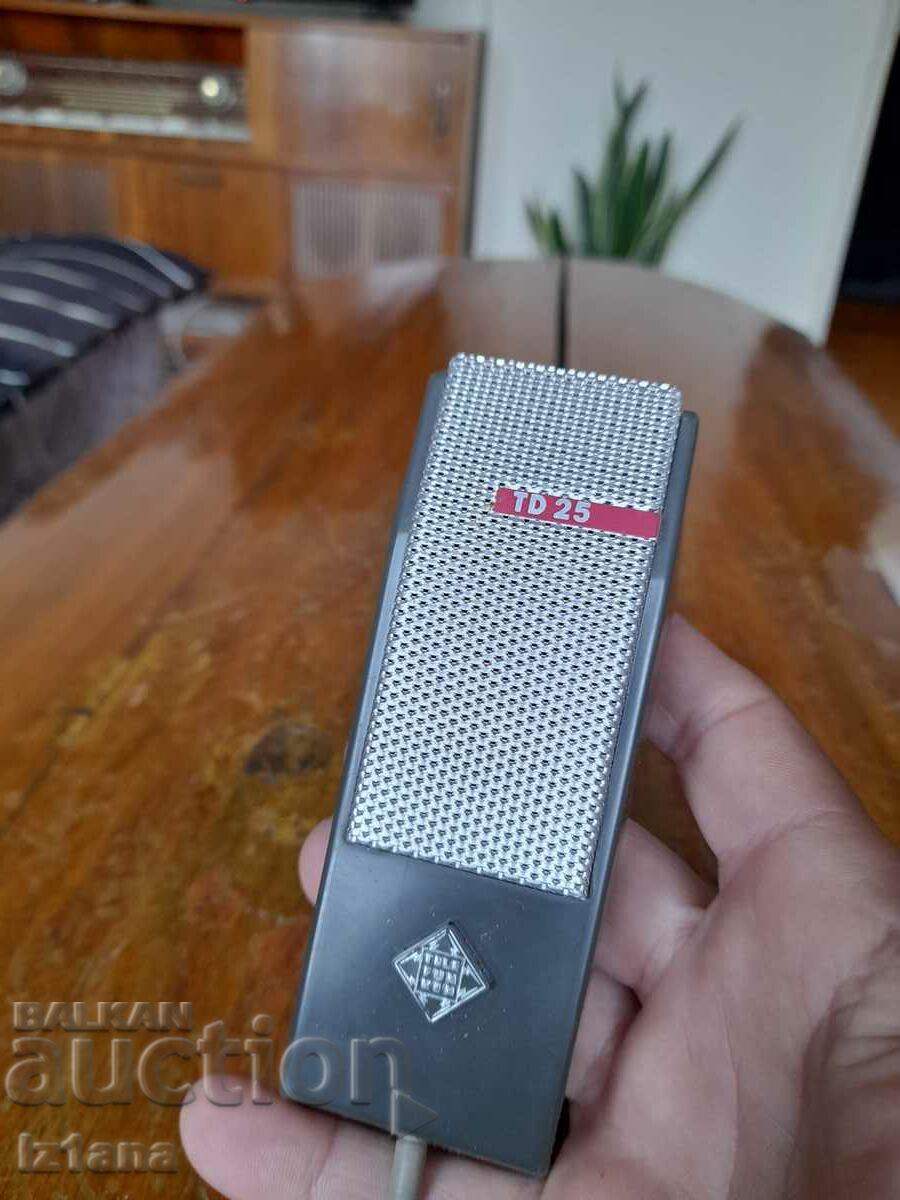 Auction Old Telefunken microphone Auction Old Telefunken microphone