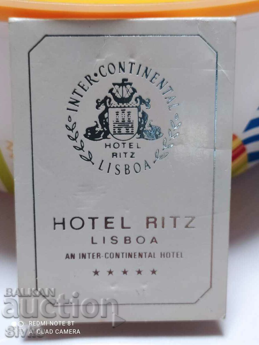 Αναμνηστικό από το ξενοδοχείο Ritz
