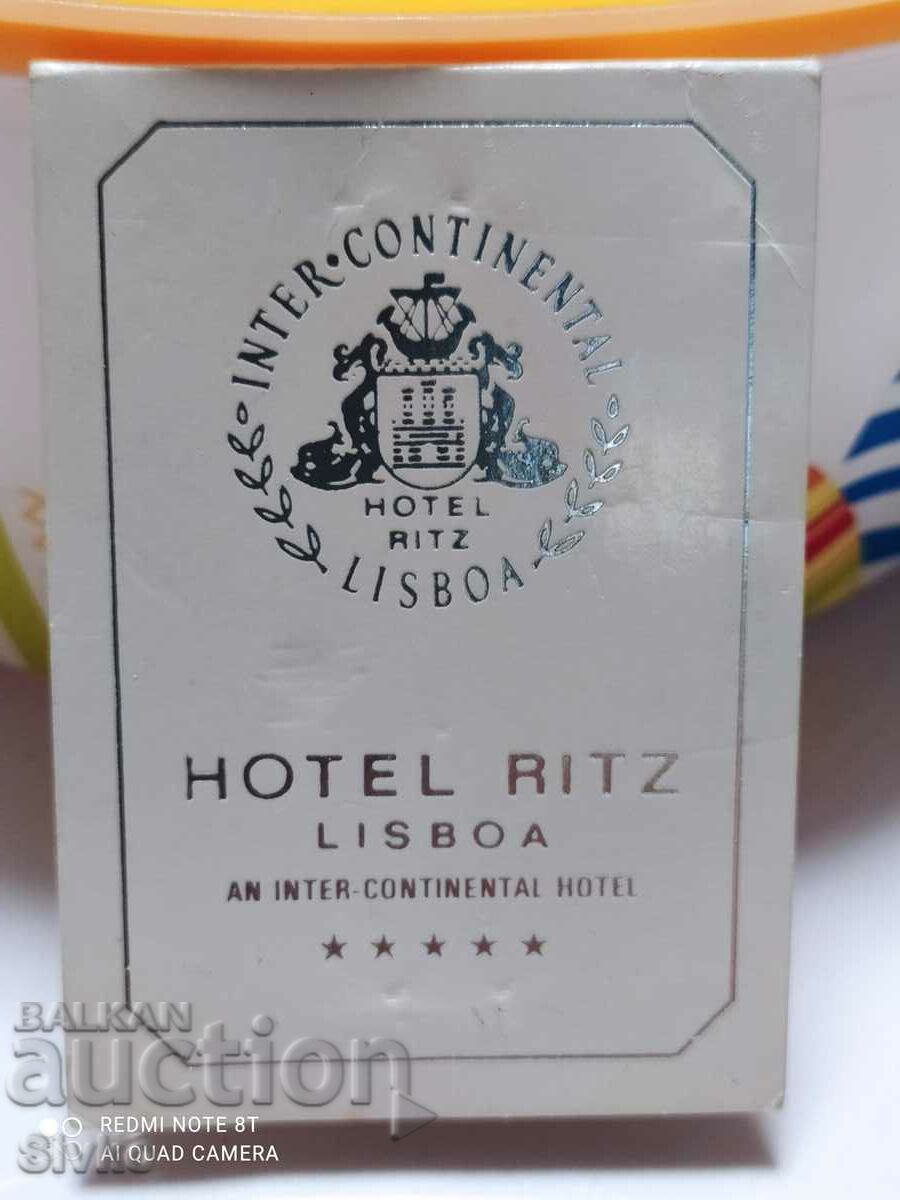 A memento from the Ritz Hotel