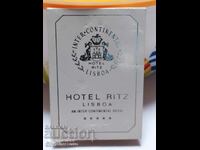 A memento from the Ritz Hotel