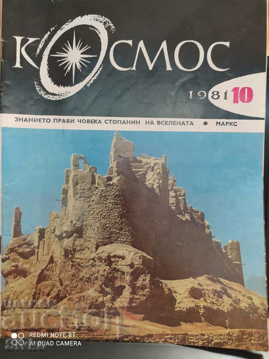 Revista Cosmos numărul 10 din 1981