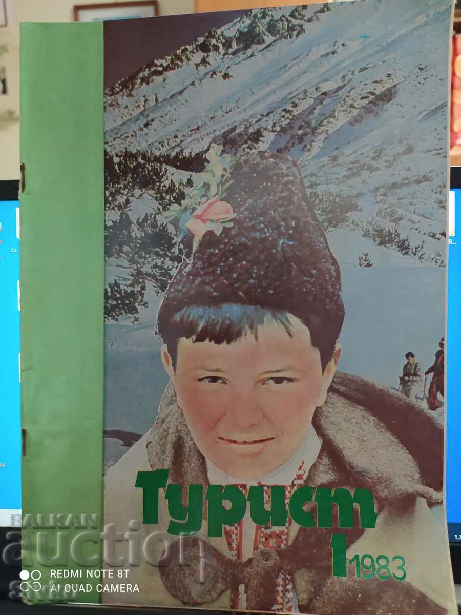Revista turistică numărul 1 din 1983