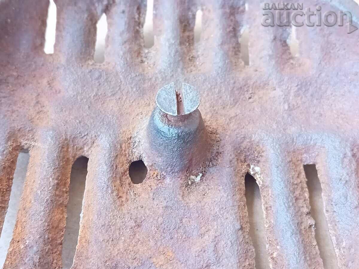 Antique furnace emblem METALLURGY 1 - 7 Antique furnace emblem METALLURGY 1 - 7