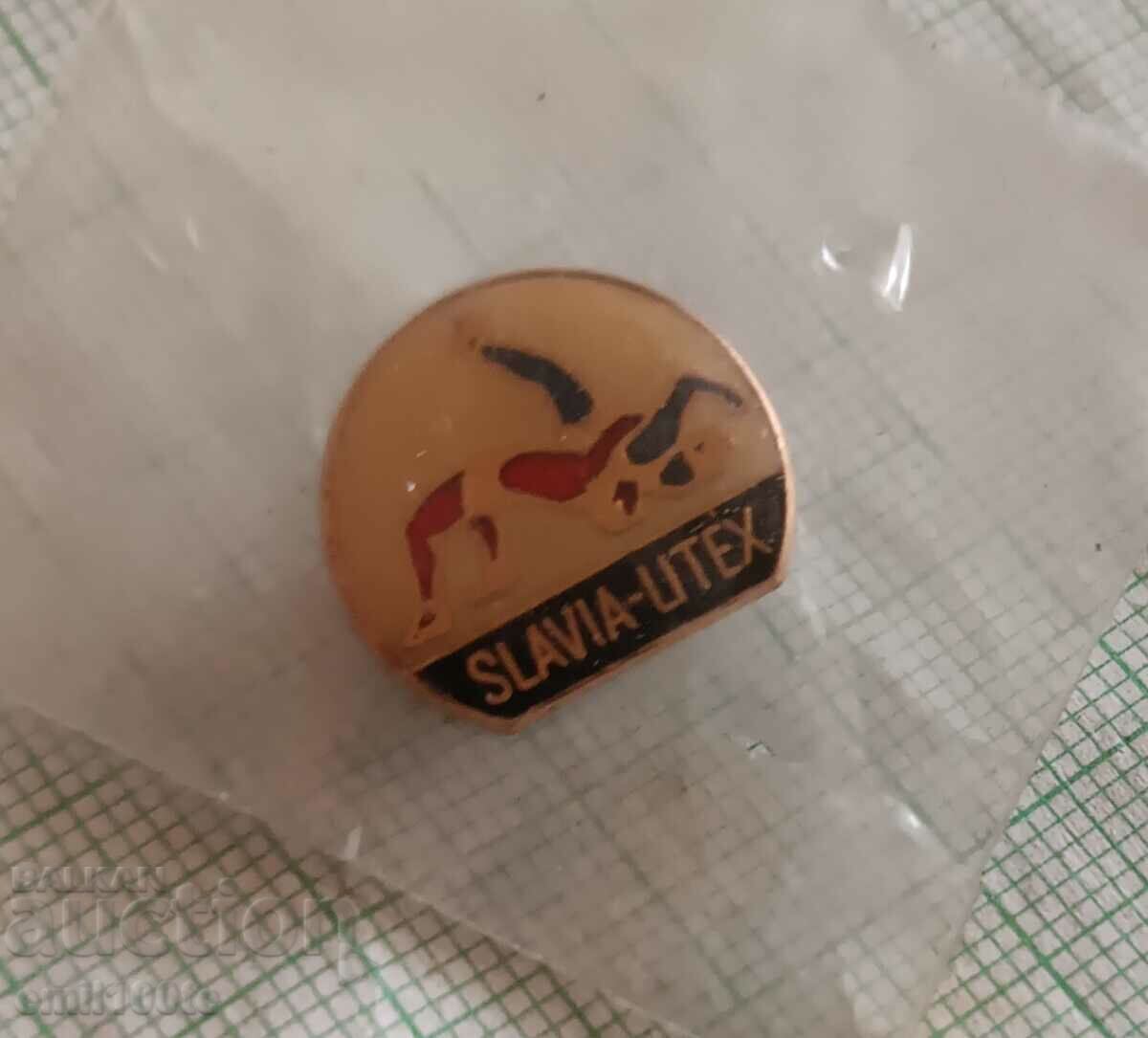 Badge - Sport wrestling club Slavia - Litex with price 4.00 BGN | € 2.05