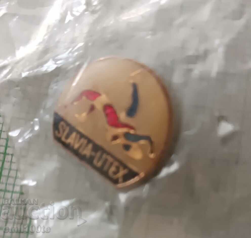 Auction  Badge - Sport wrestling club Slavia - Litex
