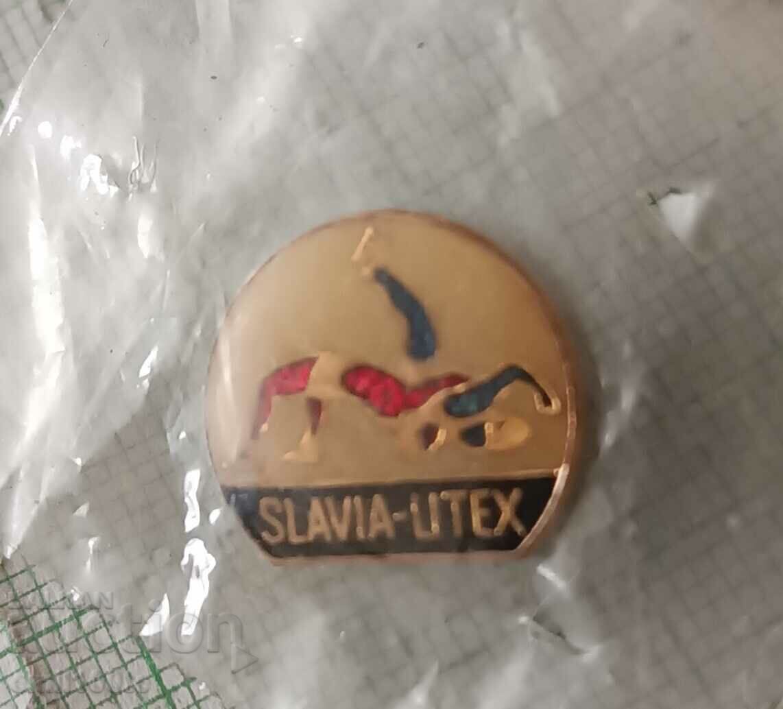 Badge - Sport wrestling club Slavia - Litex