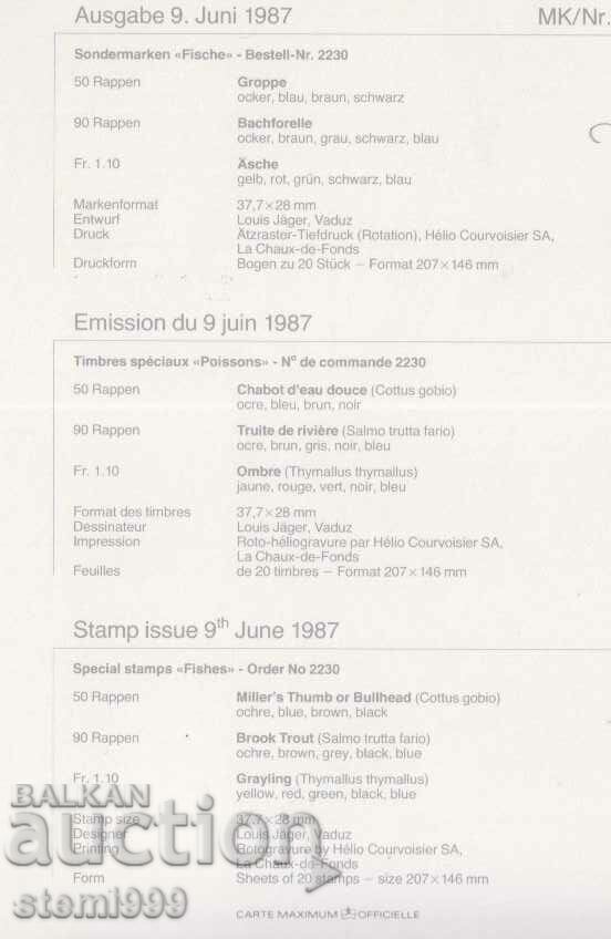 Postcard Maximum FDC PISCES with price 1.90 BGN | € 0.97