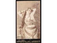 OLD PHOTO - CARDBOARD - ALGIERS - M2774