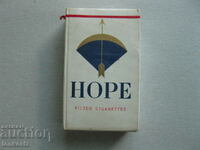Box of HOPE cigarettes unopened for collection