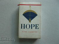 Box of HOPE cigarettes unopened for collection