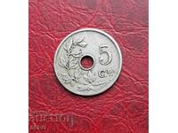 Belgium-5 cents 1906