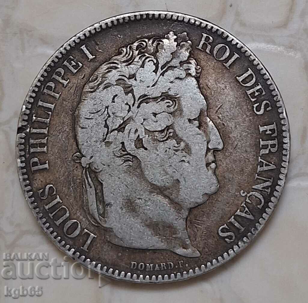 5 Franci 1832 Franta