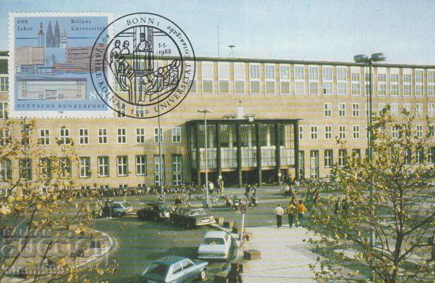 Пощенска карта Максимум FDC