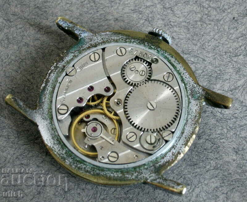 Auction Old men's military watch Zim 15 stones Auction Old men's military watch Zim 15 stones