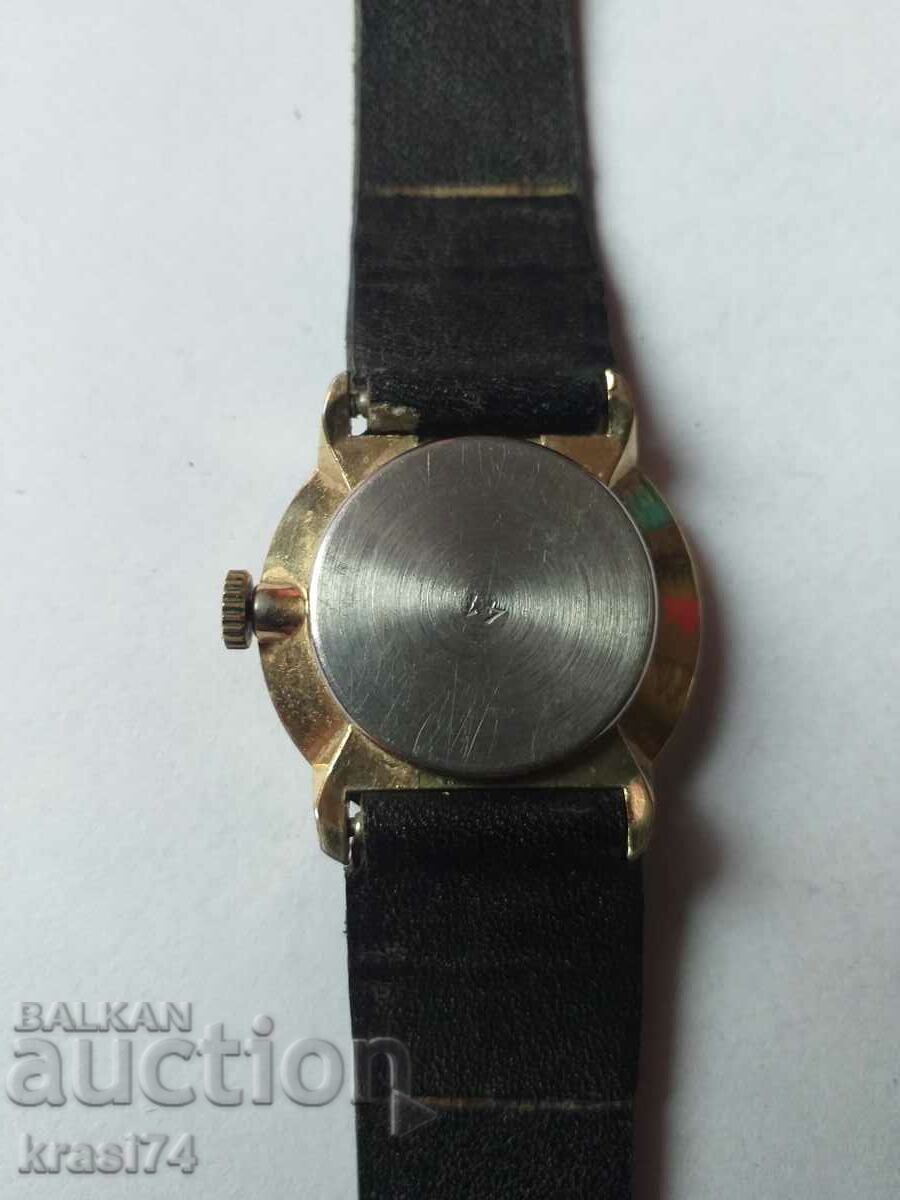 Gold plated watch with price 20.00 BGN | € 10.23 Gold plated watch with price 20.00 BGN | € 10.23