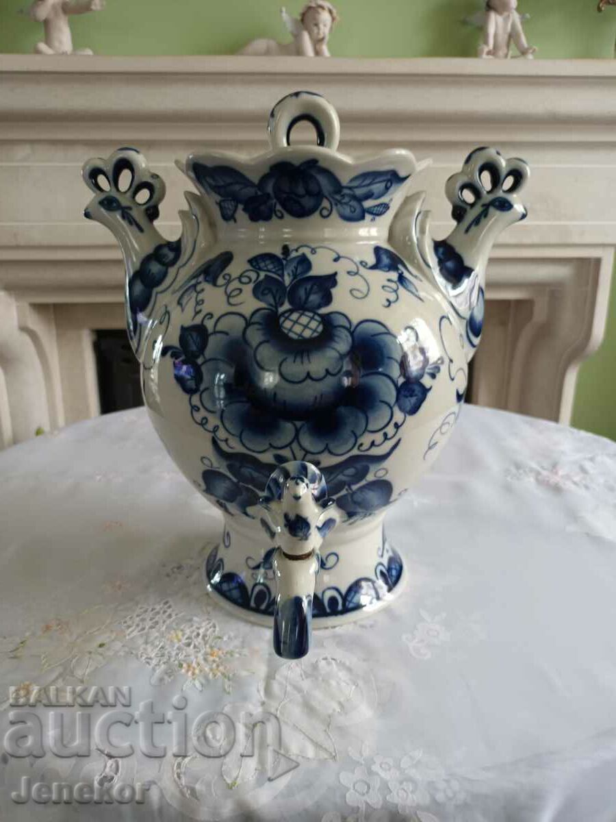 USSR porcelain samovar.