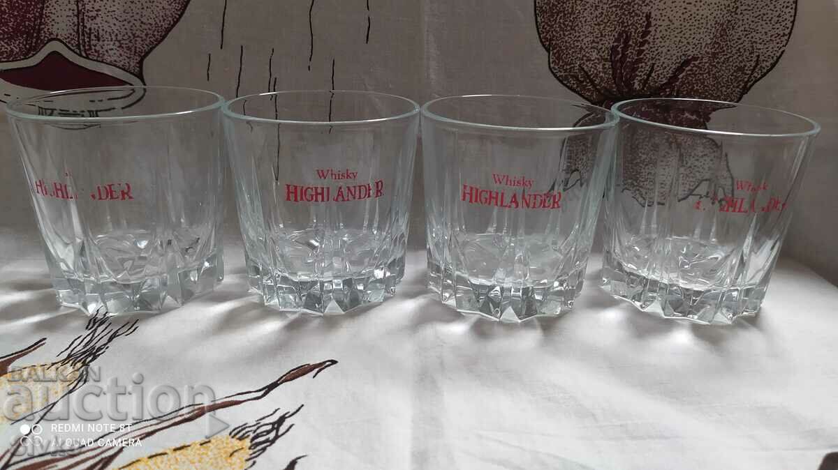 HIGHLANDFR promotional whiskey glasses