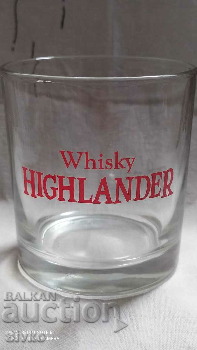 Promotional whiskey glass HIGHLANDFR