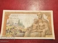 1943 год 1000 франка