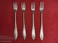 Beautiful marked forks, N.S. ALPACCA (4 pieces)