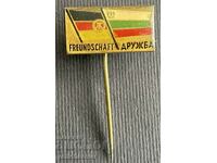37058 East Germany Bulgaria friendship company sign