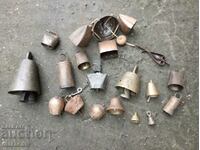 Lot of old bells and chimes