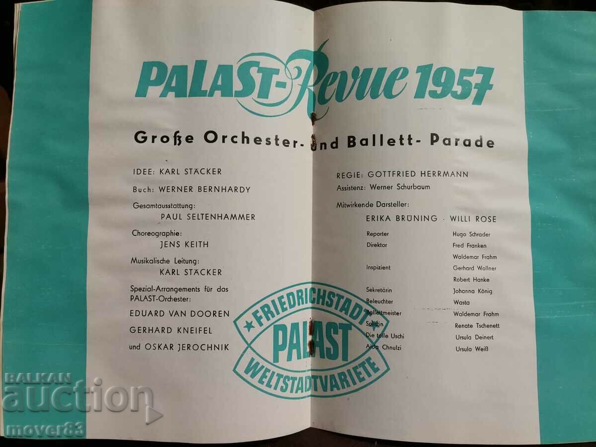 Old brochure. Germany. 1957 year - 7 Old brochure. Germany. 1957 year - 7