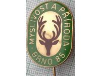 15752 Badge - Hunting Brno - Czechoslovakia 1985