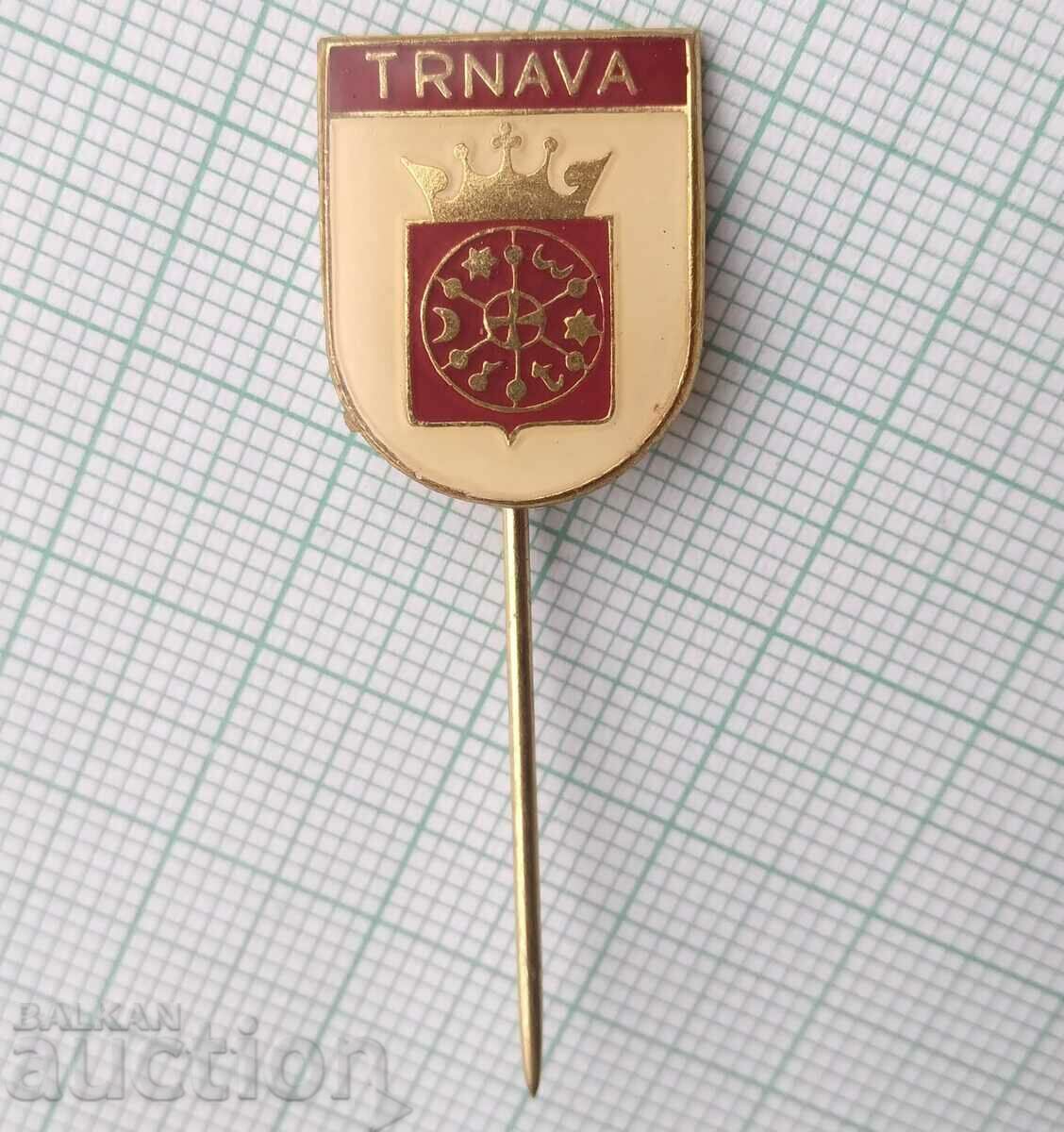 15757 Badge - coat of arms of the city of Trnava Slovakia with price 2.00 BGN | € 1.02 15757 Badge - coat of arms of the city of Trnava Slovakia with price 2.00 BGN | € 1.02