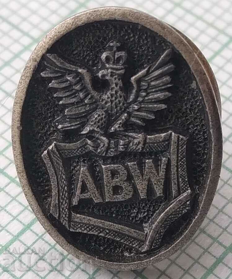 15763 Badge - ABW - Crowned Eagle