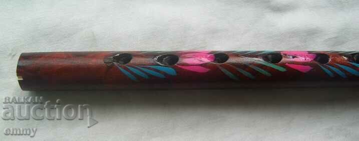 Παλιά ξύλινη σφυρίχτρα, ξύλο, 32 cm με τιμή 4.00 BGN | € 2.05