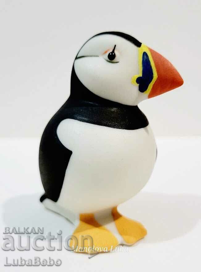 A collectible Puffin porcelain figurine