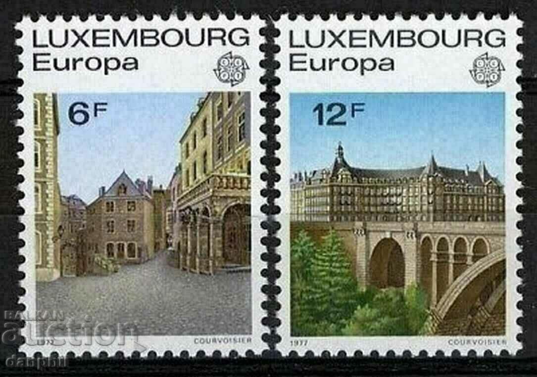 Luxemburg 1977 Europa CEPT (**) serie curată