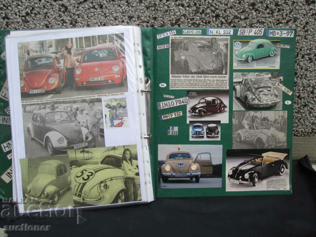 VOLKSWAGEN TURTLE PHOTO ALBUM READS DESCRIPTION - 6 VOLKSWAGEN TURTLE PHOTO ALBUM READS DESCRIPTION - 6