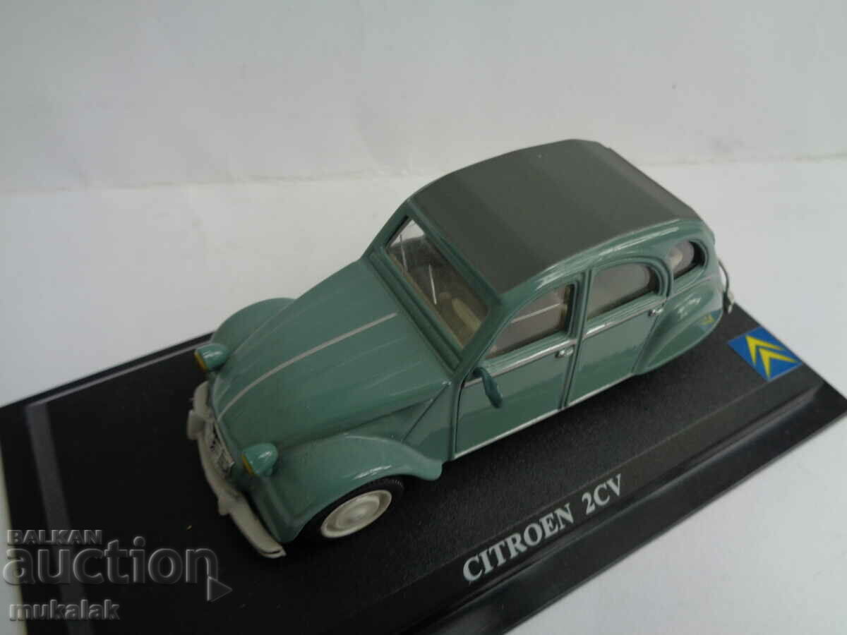 1:43 CITROEN 2 CV TROLLEY TOY MODEL - 5 1:43 CITROEN 2 CV TROLLEY TOY MODEL - 5
