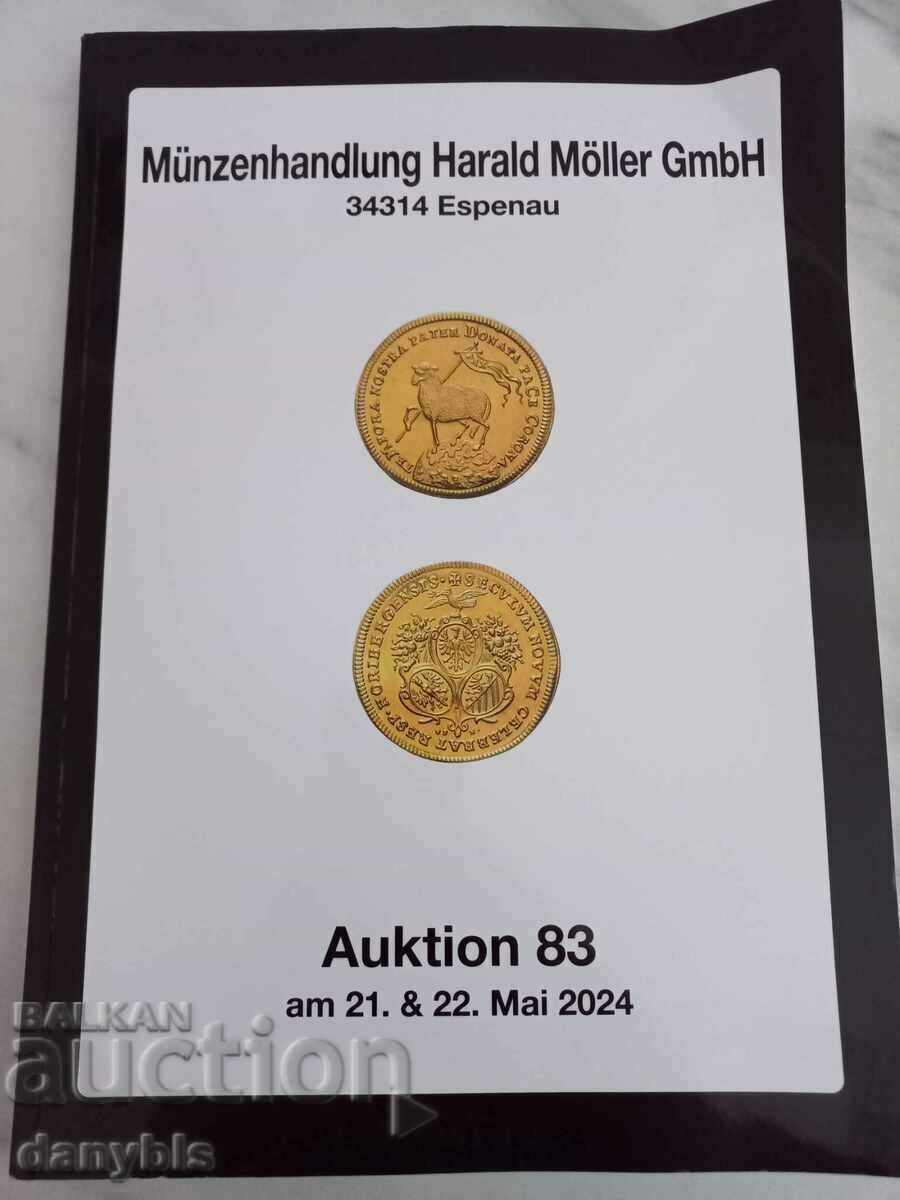 Нумизматика - Аукционен каталог за  монети