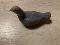 Old ceramic ocarina bird whistle